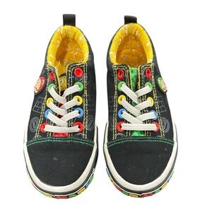 Super Mario Shoes Kids Size 11 Nintendo Mario Luigi Sneakers